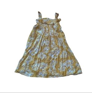 Roxy Floral Print Blouse Yellow Size XL